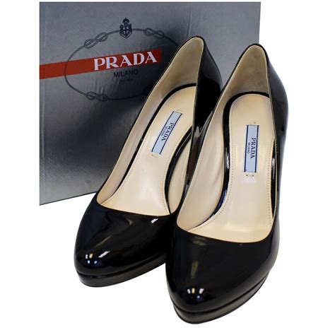 prada leather pumps sale.